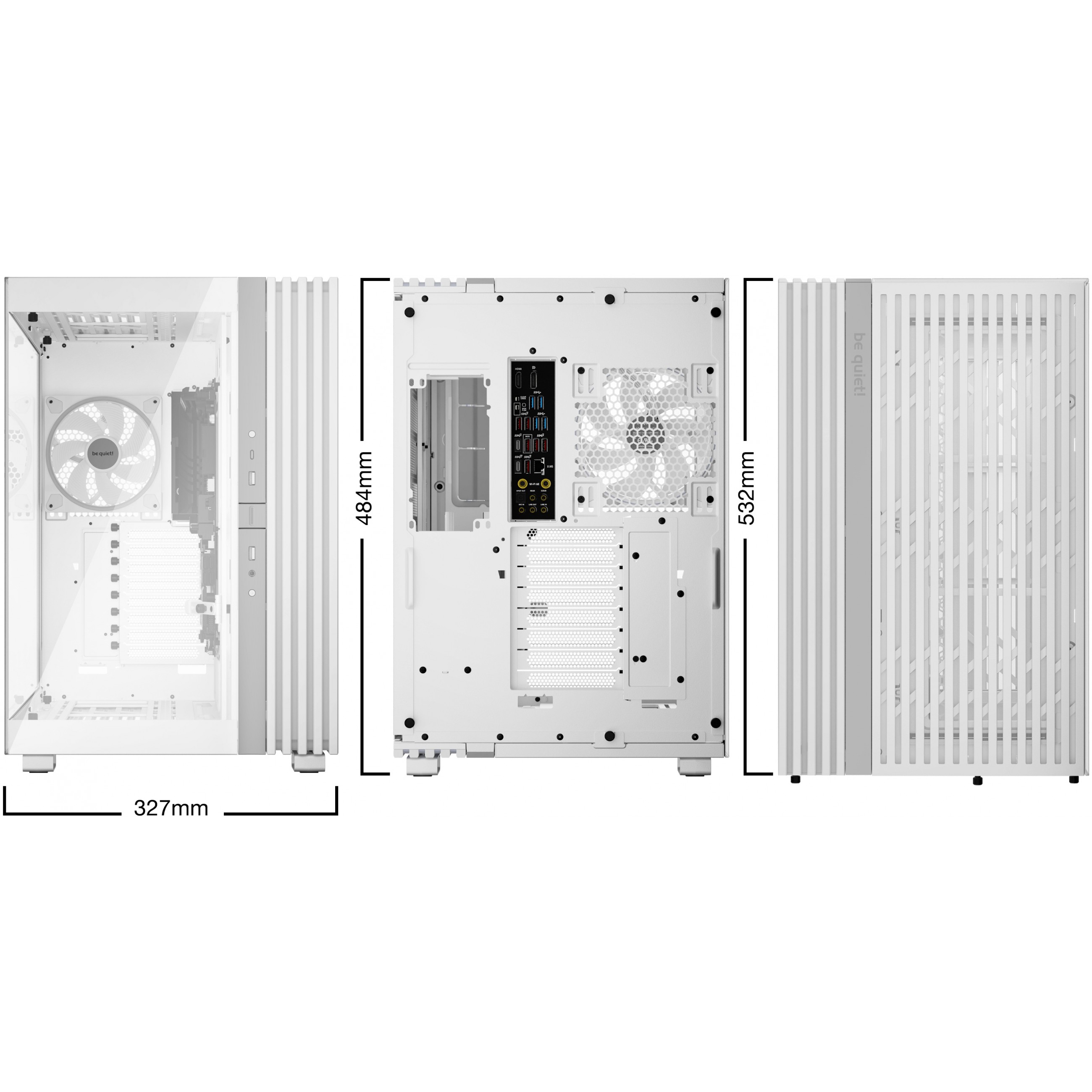 BE QUIET ! Light Base 900 FX white (BGW72)