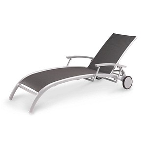 BEST Sonnenliege Palermo grau