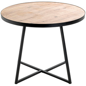 HAKU Möbel Beistelltisch Holz bergen-eiche 60,0 x 60,0 x 48,0 cm