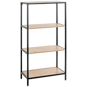 HAKU Möbel Bücherregal bergen-eiche 64,0 x 35,0 x 129,0 cm