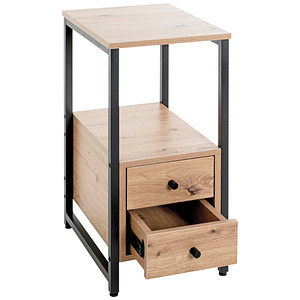 HAKU Möbel Beistelltisch Holz bergen-eiche 30,0 x 40,0 x 63,0 cm