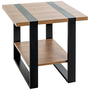 HAKU Möbel Beistelltisch Holz bologna-eiche 45,0 x 45,0 x 45,0 cm