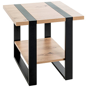 HAKU Möbel Beistelltisch Holz eiche 45,0 x 45,0 x 45,0 cm