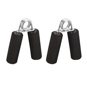 relaxdays Fingertrainer schwarz, silber