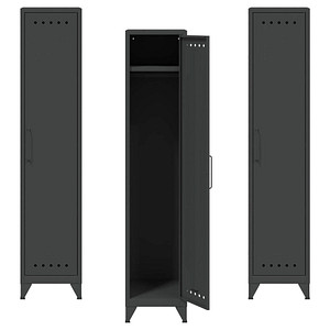 AKTION: BISLEY Spinde Fern Locker anthrazitgrau FERLOC3S634P3, 1 Schließfach 38,0 x 51,0 x 180,0 cm