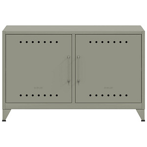 BISLEY Sideboard Fern Cabby, FERCAB645 lichtgrau 4 Fachböden 114,0 x 40,0 x 72,5 cm