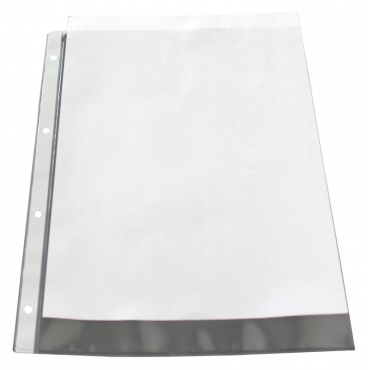 Prospekthüllen A4 neutral Hart-PVC glasklar 80 my - 100 Prospekthüllen