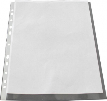Prospekthüllen A4 Hart-PVC glasklar 100 my - 100 Prospekthüllen