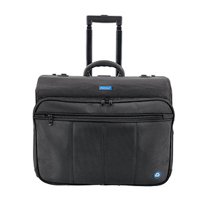 LiGHTPAK Pilotenkoffer STOP, aus recyceltem PET, schwarz