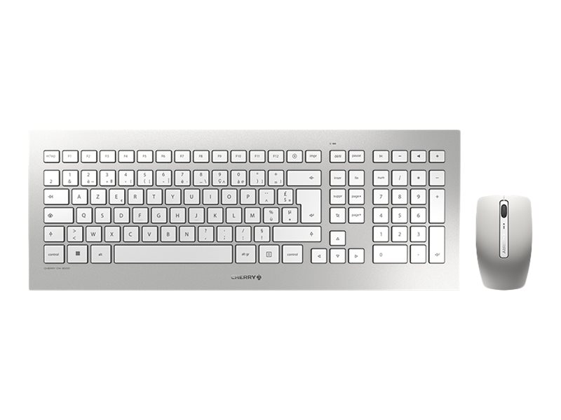 CHERRY Desktop DW 8000 [FR] Wireless silver/white