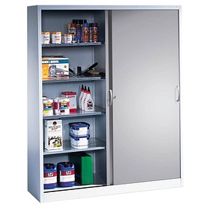 CP Stahlschrank 2149-00 lichtgrau 160,0 x 40,0 x 195,0 cm