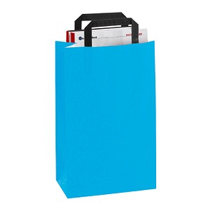 50 VP Tragetaschen aquamarin 22,0 x 36,0 cm