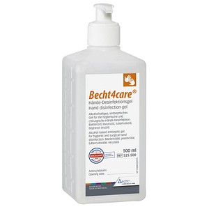 Becht4care® Händedesinfektionsgel 0,5 l Becht4care® Händedesinfektionsgel 0,5 l