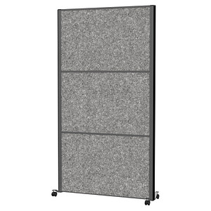 MAUL Stellwandsystem MAULconnecto, 3x Akustik dunkelgrau