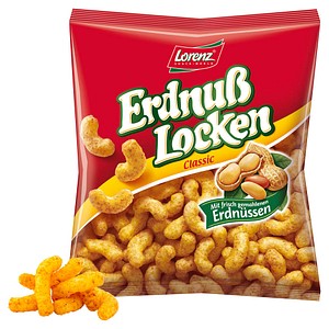 Lorenz Erdnuß Locken Classic Knabbereien 20x 30,0 g