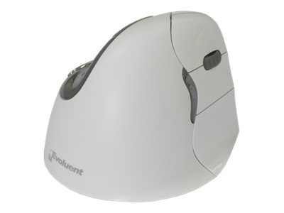 BAKKER ELKHUIZEN Evoluent 4 Bluetooth Maus ergonomisch kabellos weiß