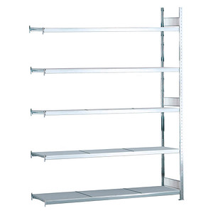 SCHULTE Anbau-Weitspannregal WS 2000 15733 silber 225,0 x 50,0 x 300,0 cm