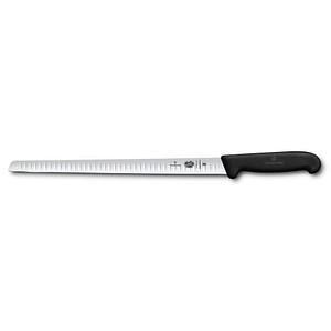 VICTORINOX Lachsmesser Fibrox silber, Klinge: 30,0 cm