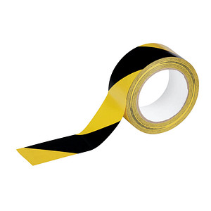 DURABLE Markierungsband DURALINE BASIC, schwarz/gelb