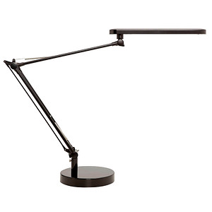Tischleuchte MAMBO LED, 7W, dimmbar schwarz, Höhe: 30-75 cm, Schalter