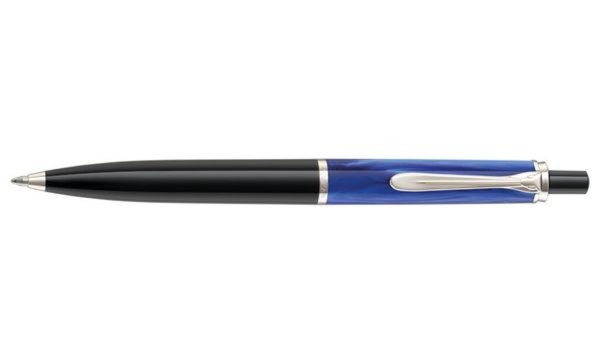 Pelikan Druckkugelschreiber K 205, blau marmoriert