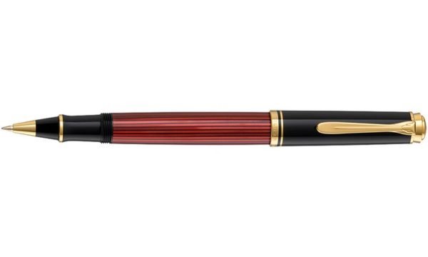 Pelikan Tintenroller "Souverän 400", schwarz/rot