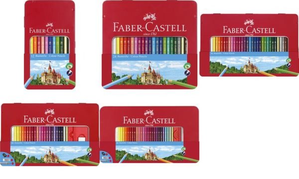 48 FABER-CASTELL Classic Buntstifte farbsortiert