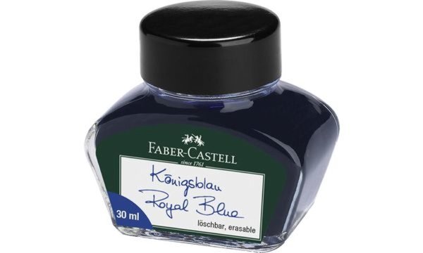 FABER-CASTELL Tinte im Glas, königsblau, Inhalt: 62,5 ml