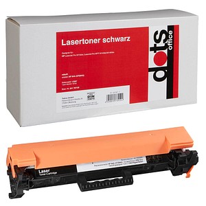 dots schwarz Toner ersetzt HP 94A (CF294A)