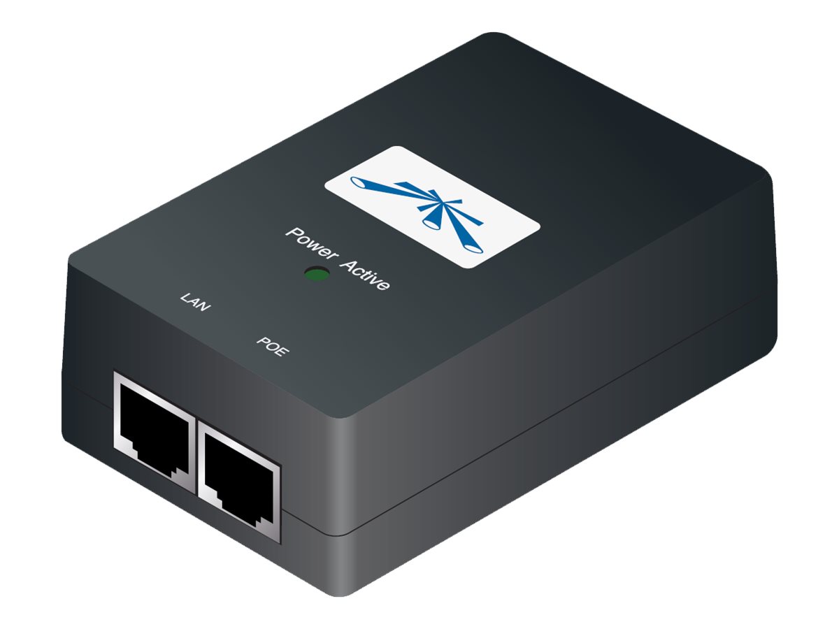 UBIQUITI NETWORKS Ubiquiti POE Injector, 48VDC, 24W (MOQ 500)