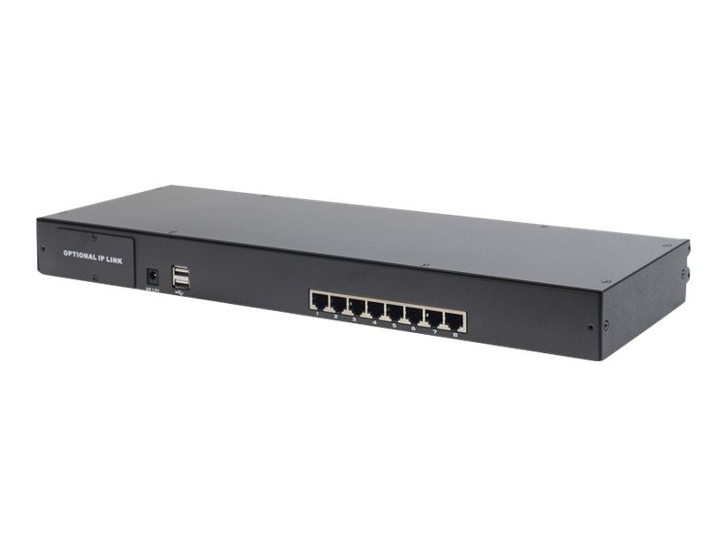 DIGITUS Konsole 19"TFT, 8-P.Touchp.,DE
