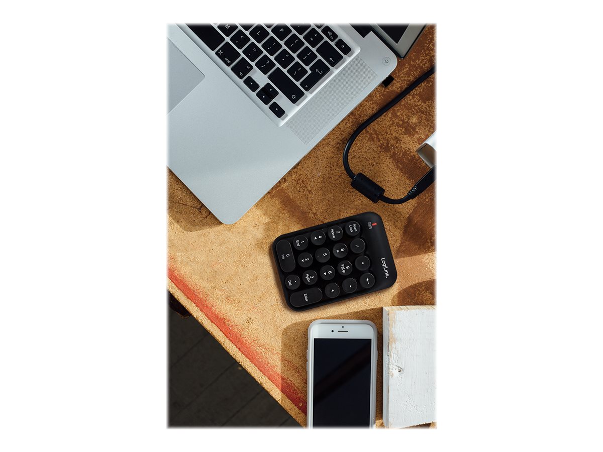 LogiLink Bluetooth Multi-Device Tastatur, silber