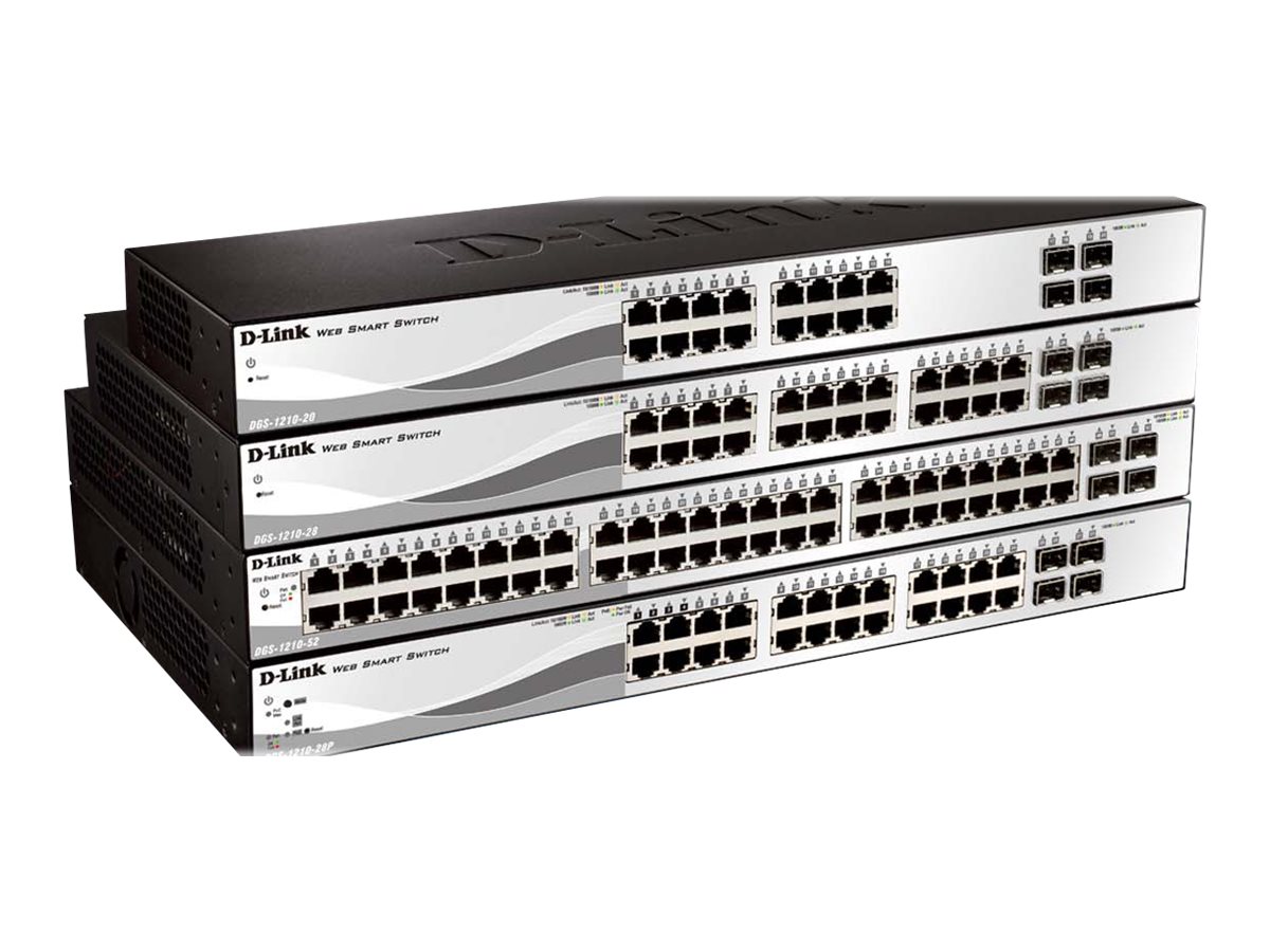 D-LINK 28-Port Layer2 PoE Gigabit Smart Managed Switchdlink|green 3.0, 24x 10/1