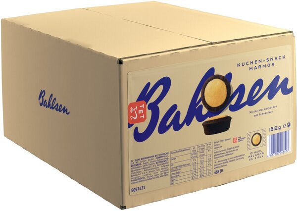 Bahlsen Rührkuchen "Kuchen-Snack Marmor", im Karton