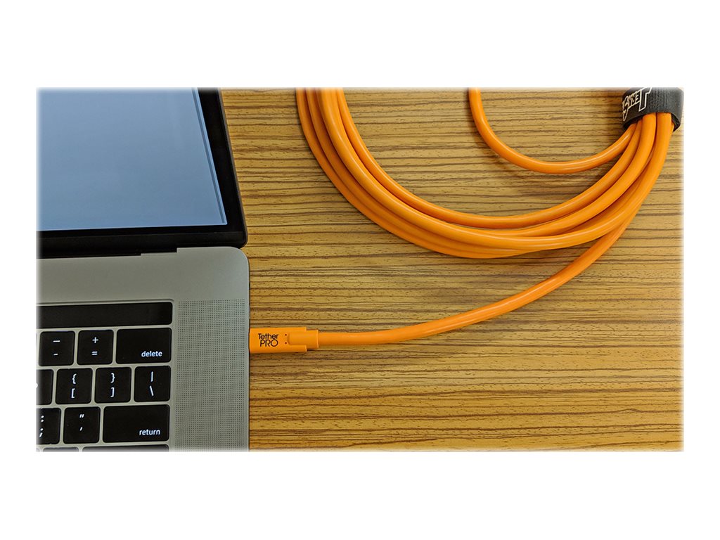TETHER TOOLS USB-C zu 2.0 Micro- B 5-Pin 4,60m orange