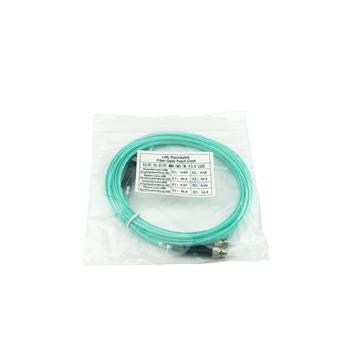 CBO BlueOptics LWL Patchkabel ST / ST MM OM3 aqua 50,0m