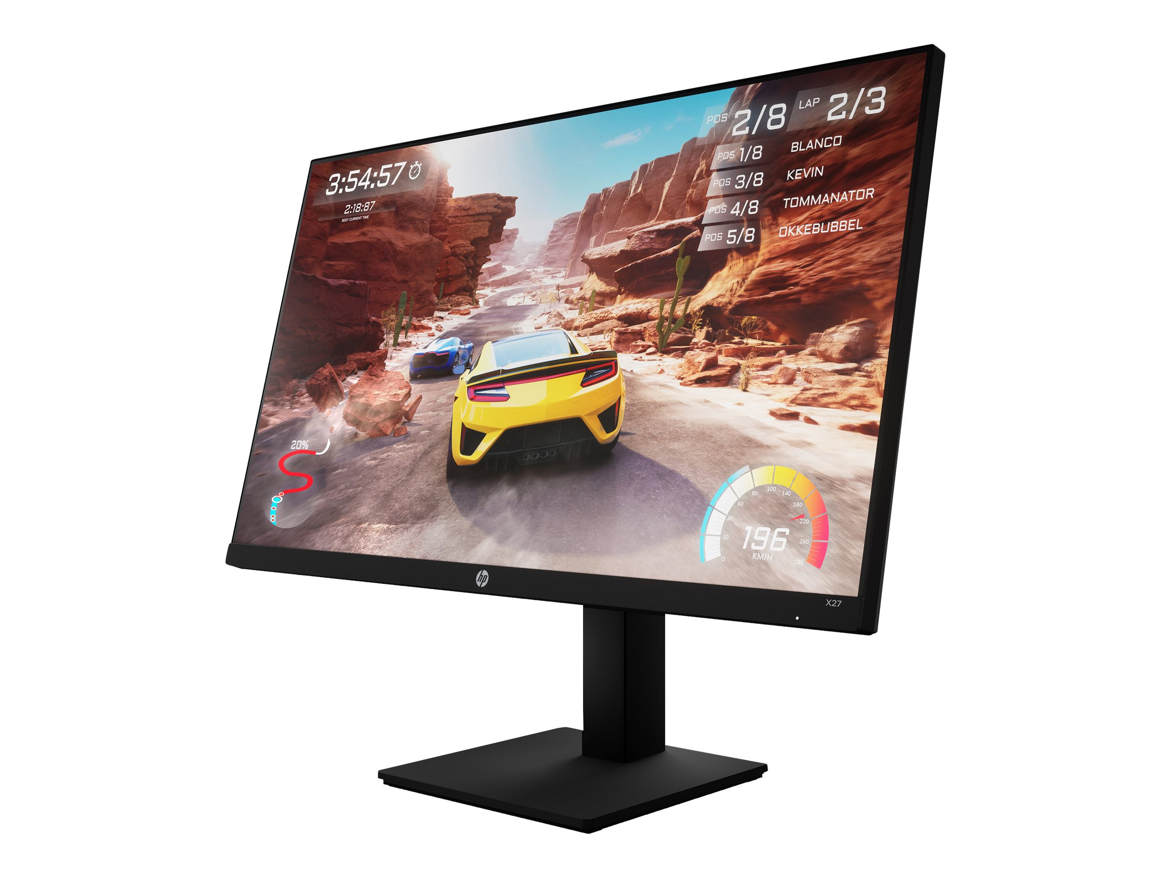 HP X27 Gaming Monitor 68,6 cm (27,0 Zoll) schwarz