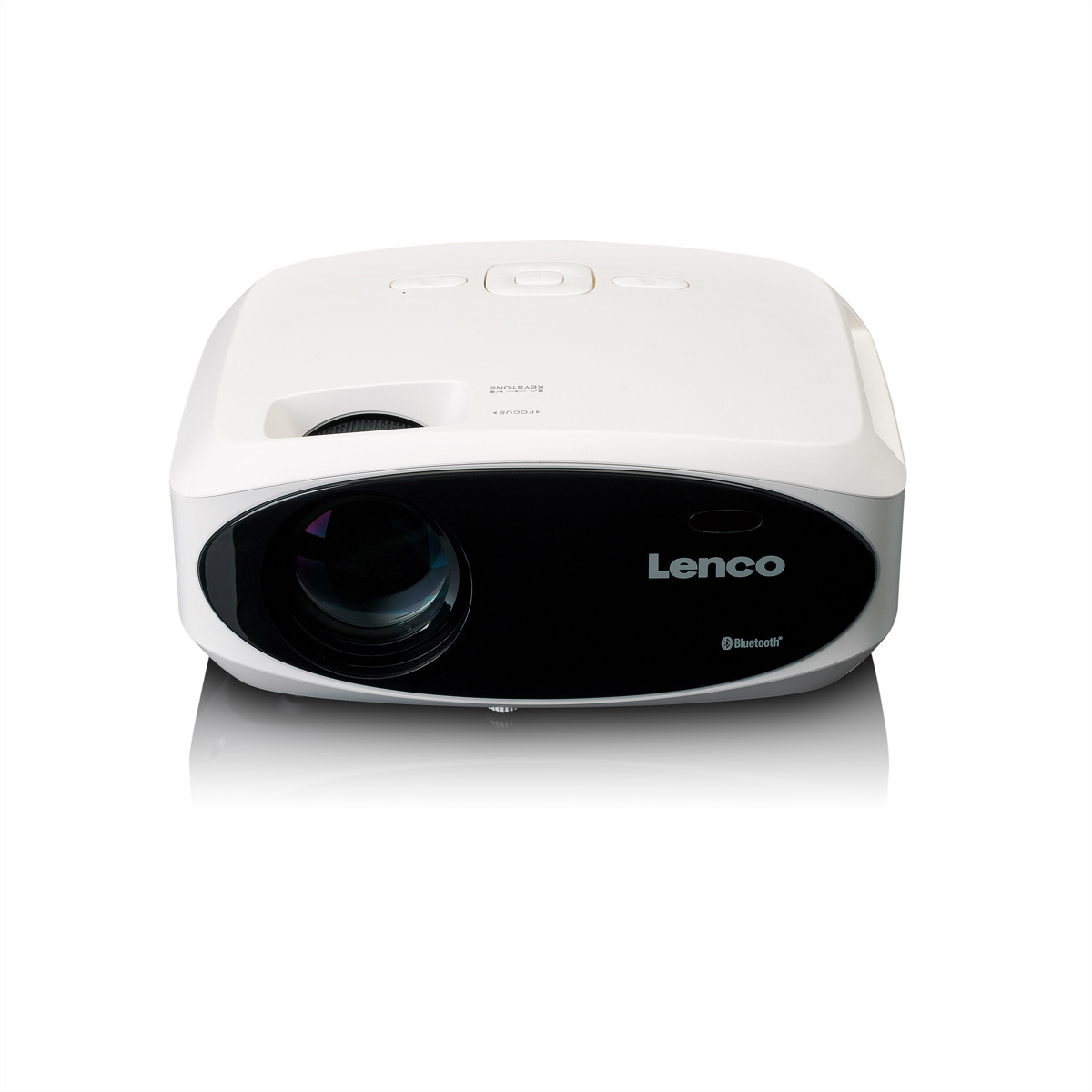 LENCO LPJ-900WH FullHD LCD Projektor HDMI USB und SD