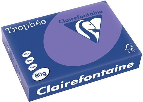 Clairalfa Universal-Papier Trophée, A4, 80 g, violett (8010094)