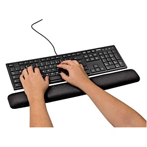 Hama Tastatur-Handballenauflage Ergonomic schwarz,