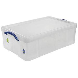 Really Useful Box Aufbewahrungsbox 50 Liter, transparent (24800517)