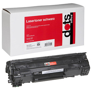 dots schwarz Toner ersetzt Canon 728 BK