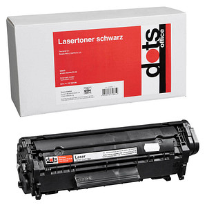 dots schwarz Toner ersetzt Canon FX-10