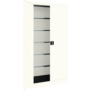 mauser Stahlschrank weiß 95,0 x 42,0 x 195,0 cm