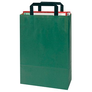 50 VP Tragetaschen Topcraft grün 32,0 x 42,0 cm