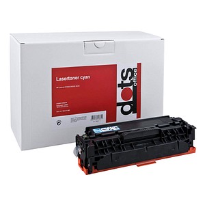 dots cyan Toner ersetzt HP 304A (CC531A)