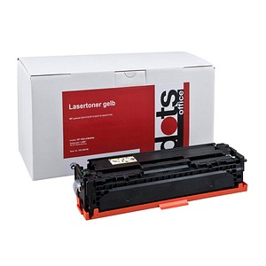 dots gelb Toner ersetzt HP 125A (CB542A)