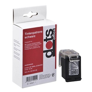 dots schwarz Tintenpatrone ersetzt HP 300XL (CC641EE)