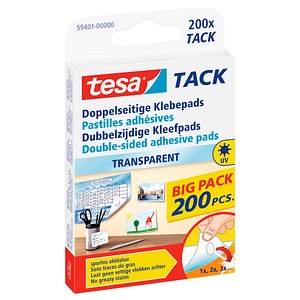 TESA Tack Doppelseitige Klebepads BP | Big Pack