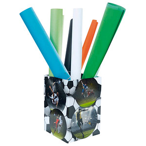 HERMA Papierkorb "Fußball", Karton